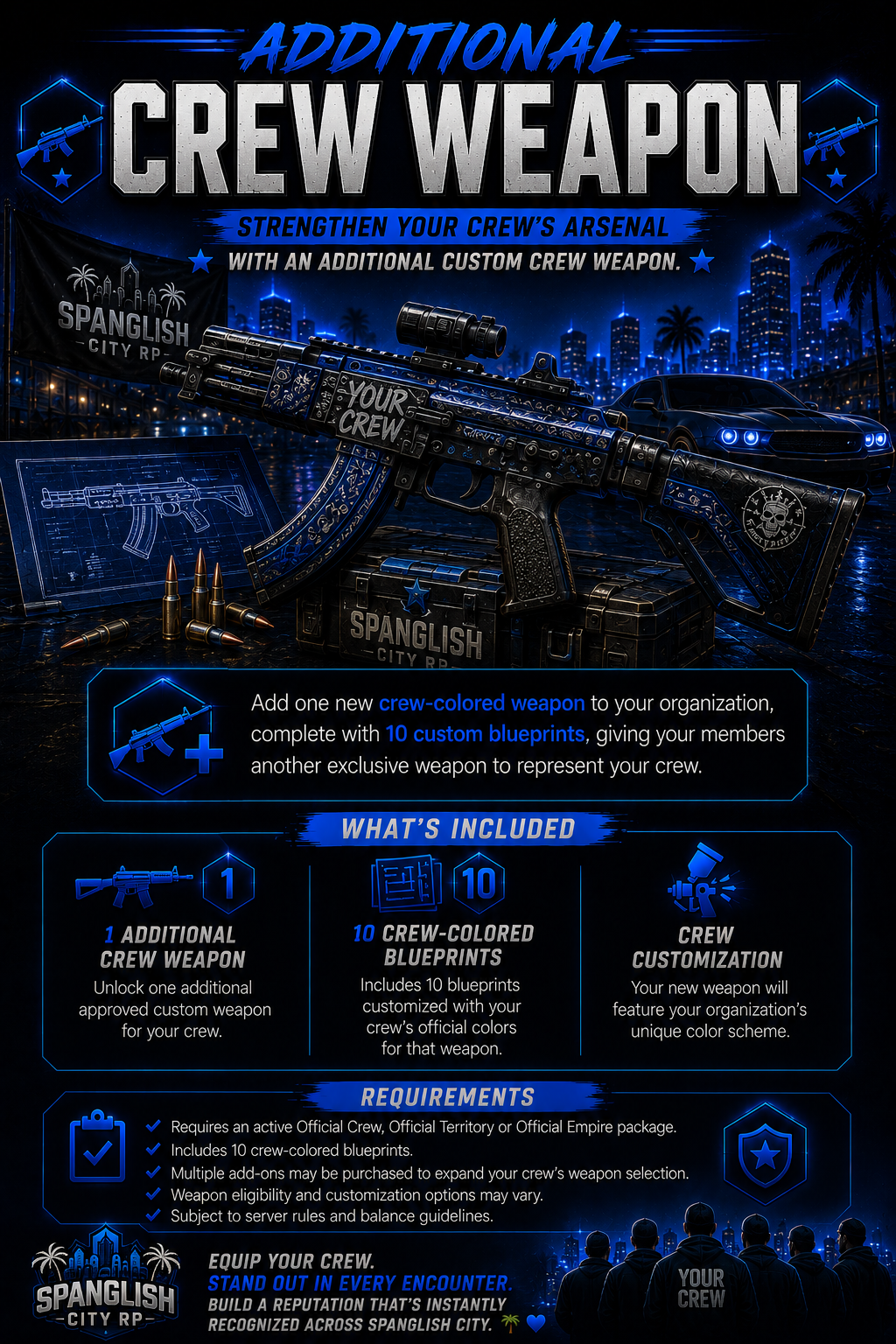 🔫 Additional Crew Weapon