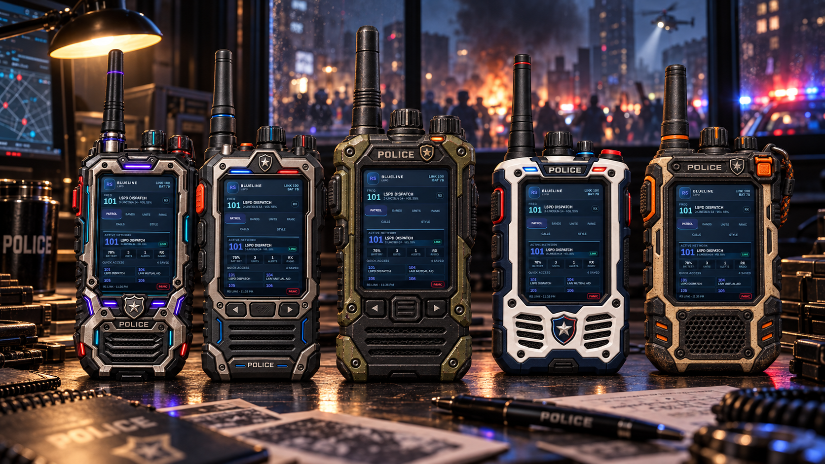 rs-radiopolice | Police Radio and Walkie Talkie | Police Only | Panic | SOS | Tactical Unit