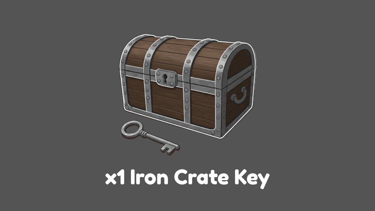 x1 Iron Crate Key