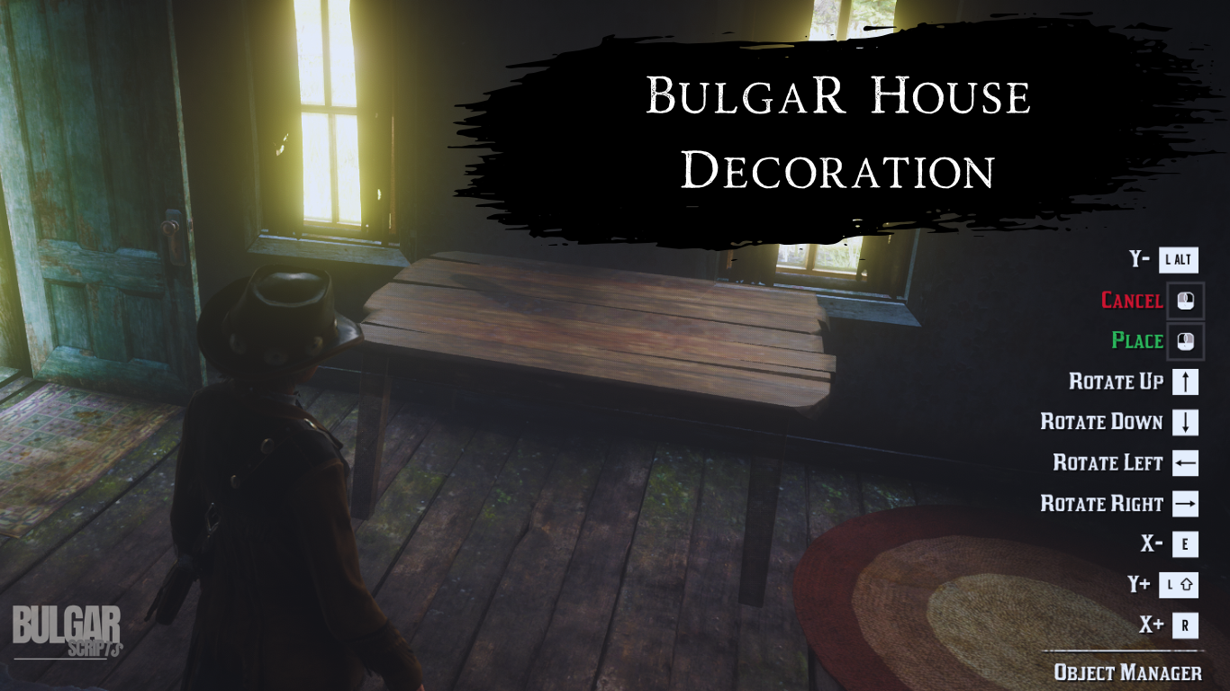 BulgaR House Decoration / Buy And Place Objects [VORP] & [RSGCore] & [RedEM:RP]