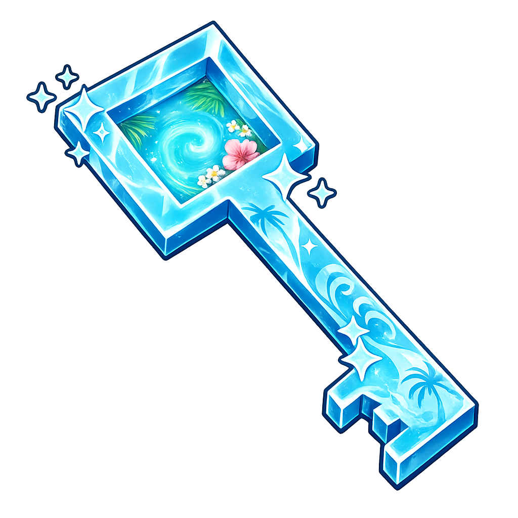 10x Tropical Key [Random Kits]