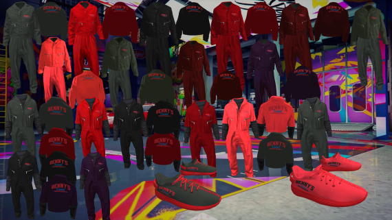 Benny's Jumpsuit Bundle (Male and Female)