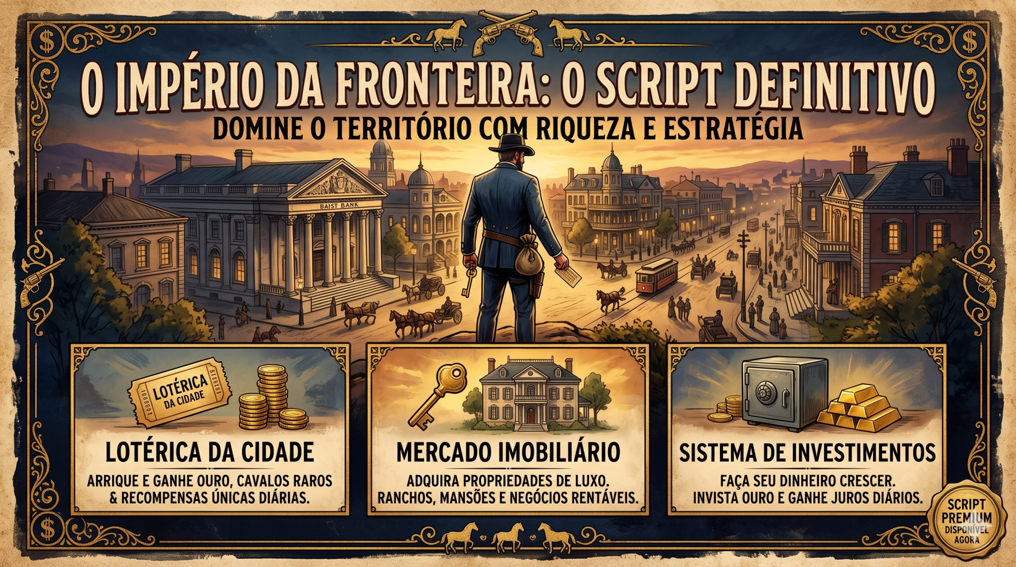 O Ecossistema Económico Definitivo para RedM (VORP)