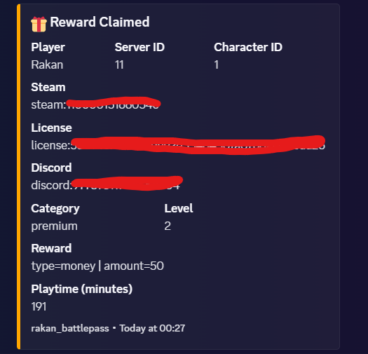 Advanced Battlepass System