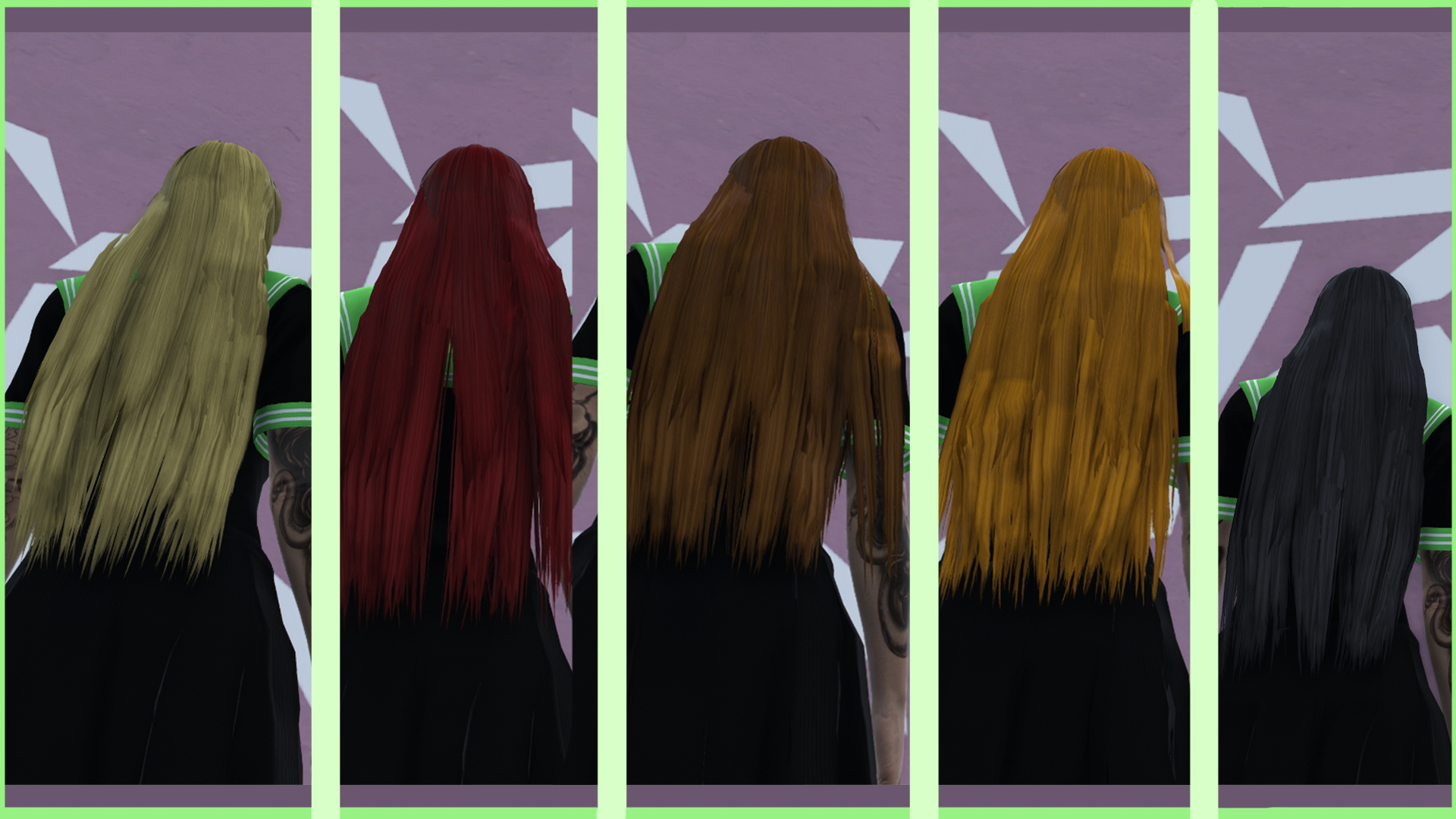 Silky Long Hair | Embedded Physics