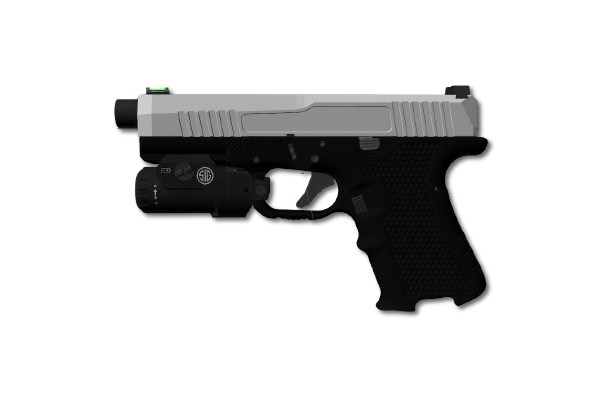 PSA Dagger – 2-Tone (Black & Chrome Edition)