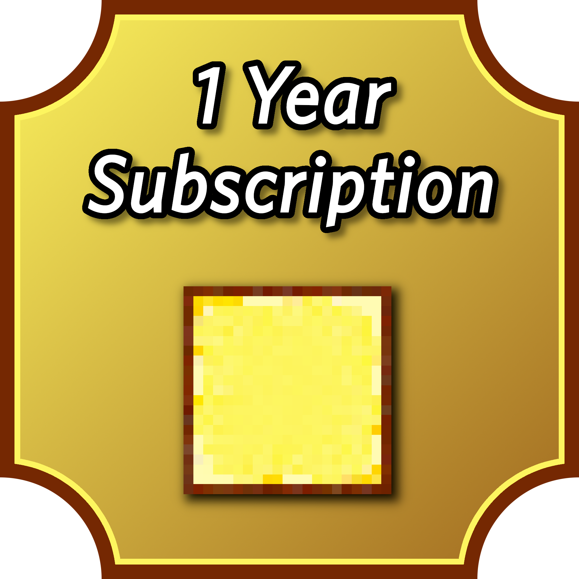 1 Year Server Subscription