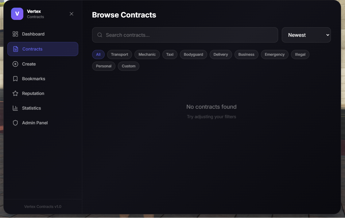 Vertex Studios | Contracts