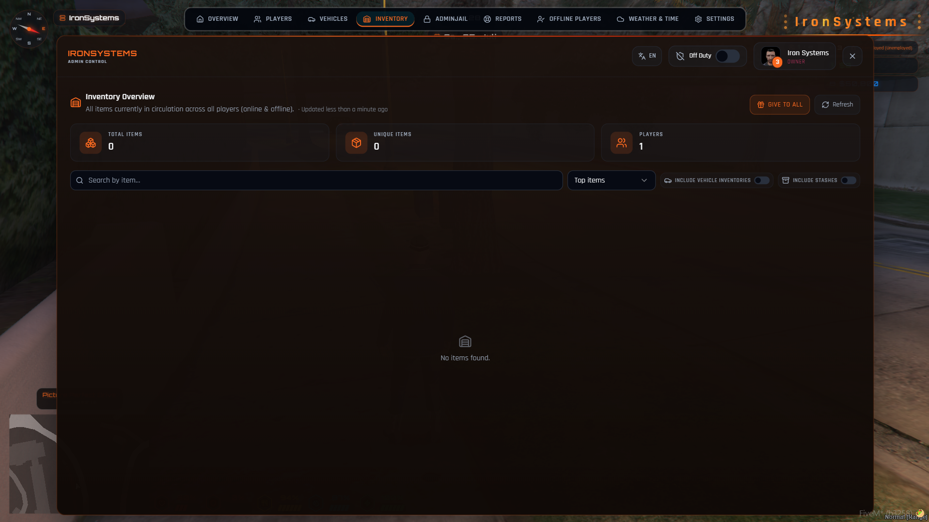 IronSystems Admin