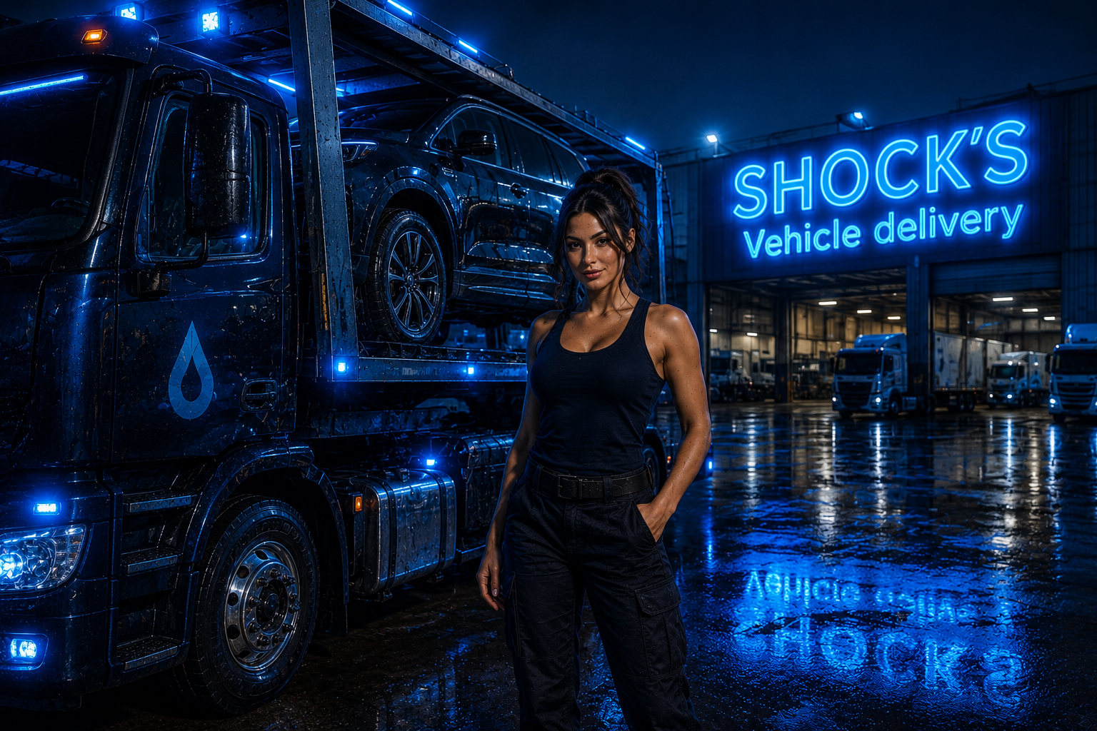 [SHOCK'S] Vehicle Trucking Delivery Job