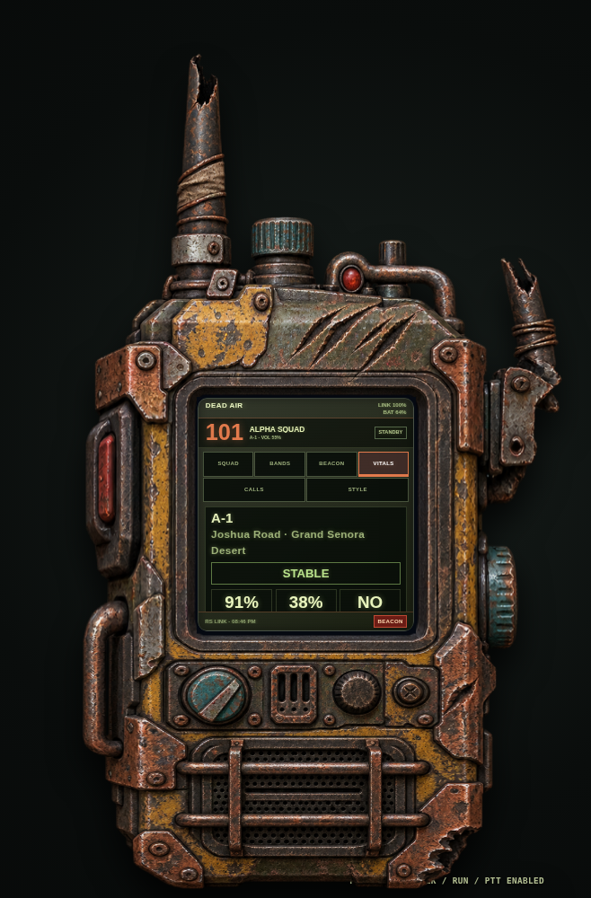 RS Zombie Radio | Recon | Apocalypse | SOS | Zombies | Walkie Talkie Radio