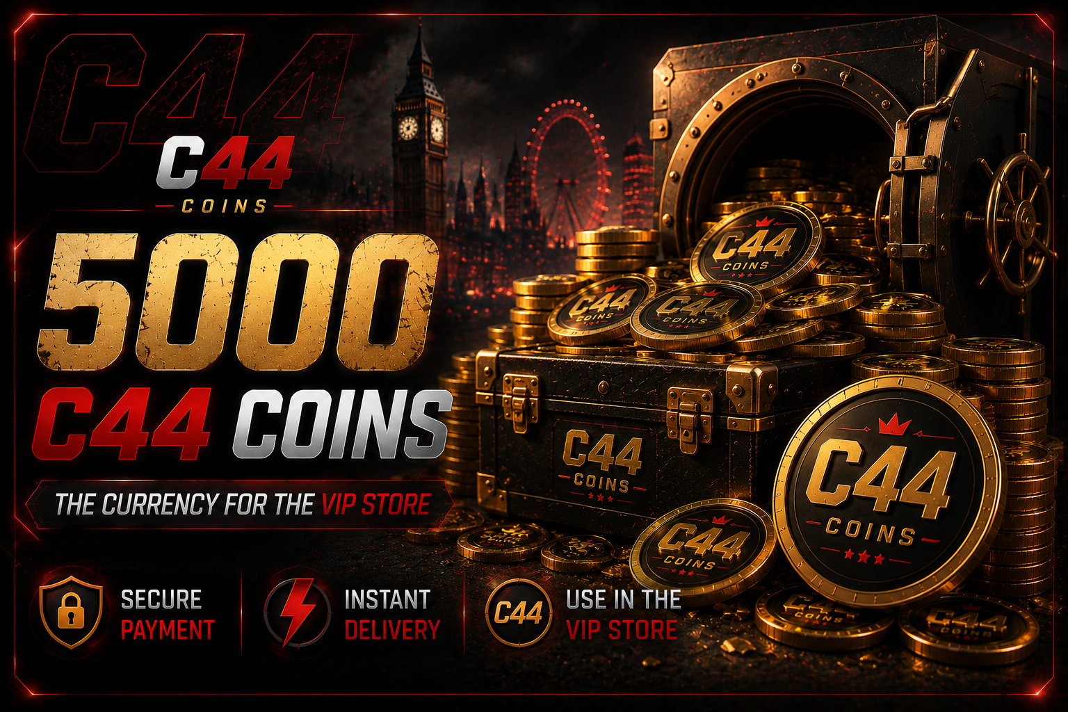5000 C44 coins