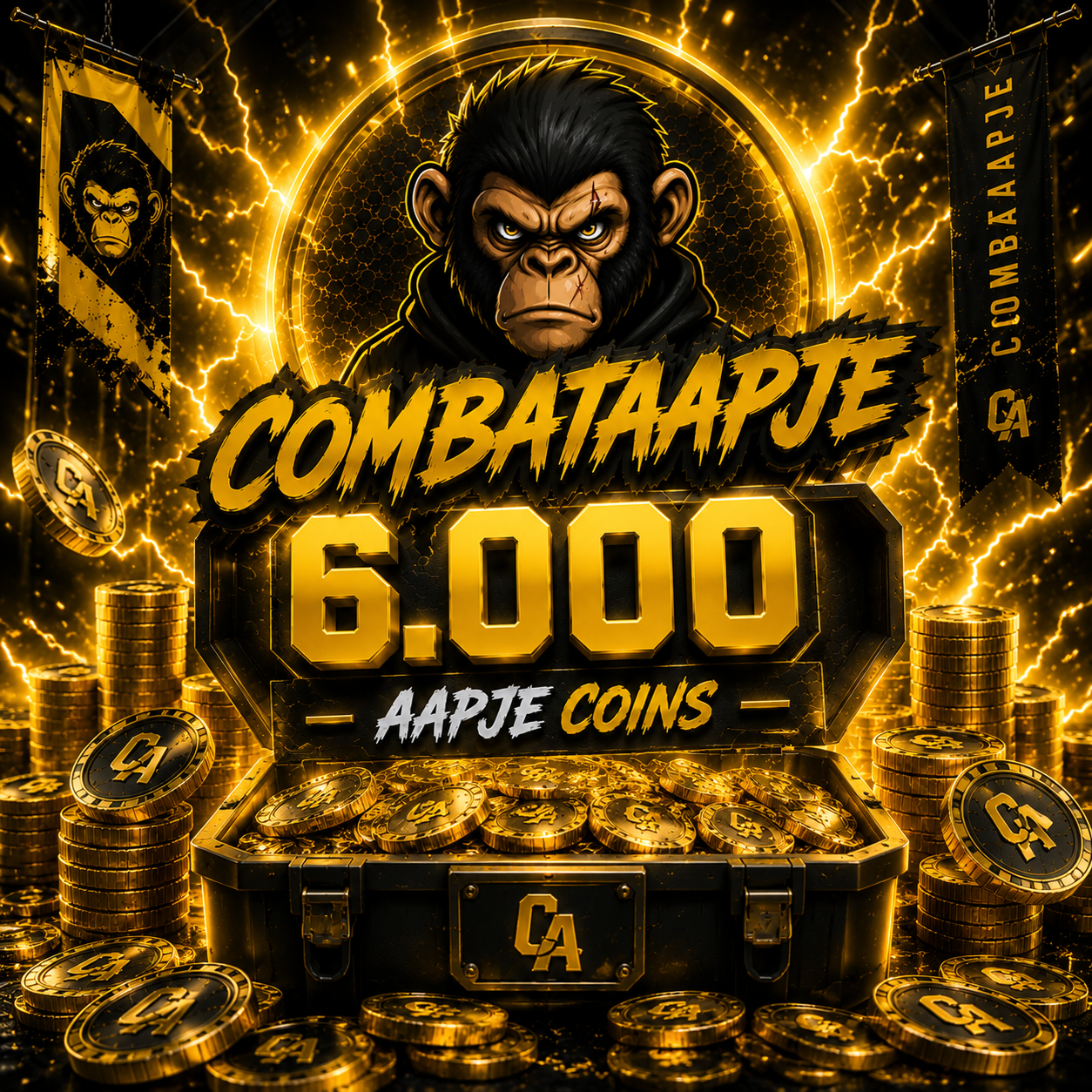 6.000 Aapje Coins