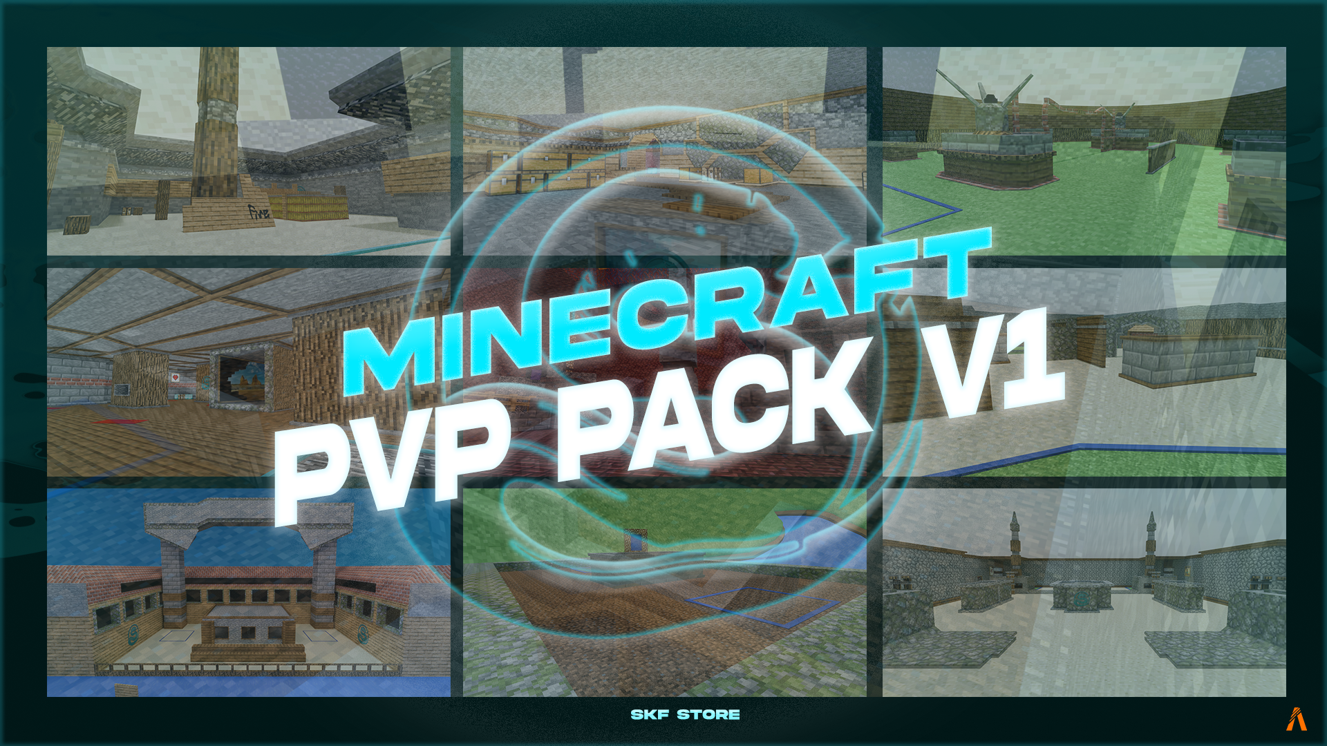 Fivem | Minecraft PVP Pack v1.0 - 10 Maps