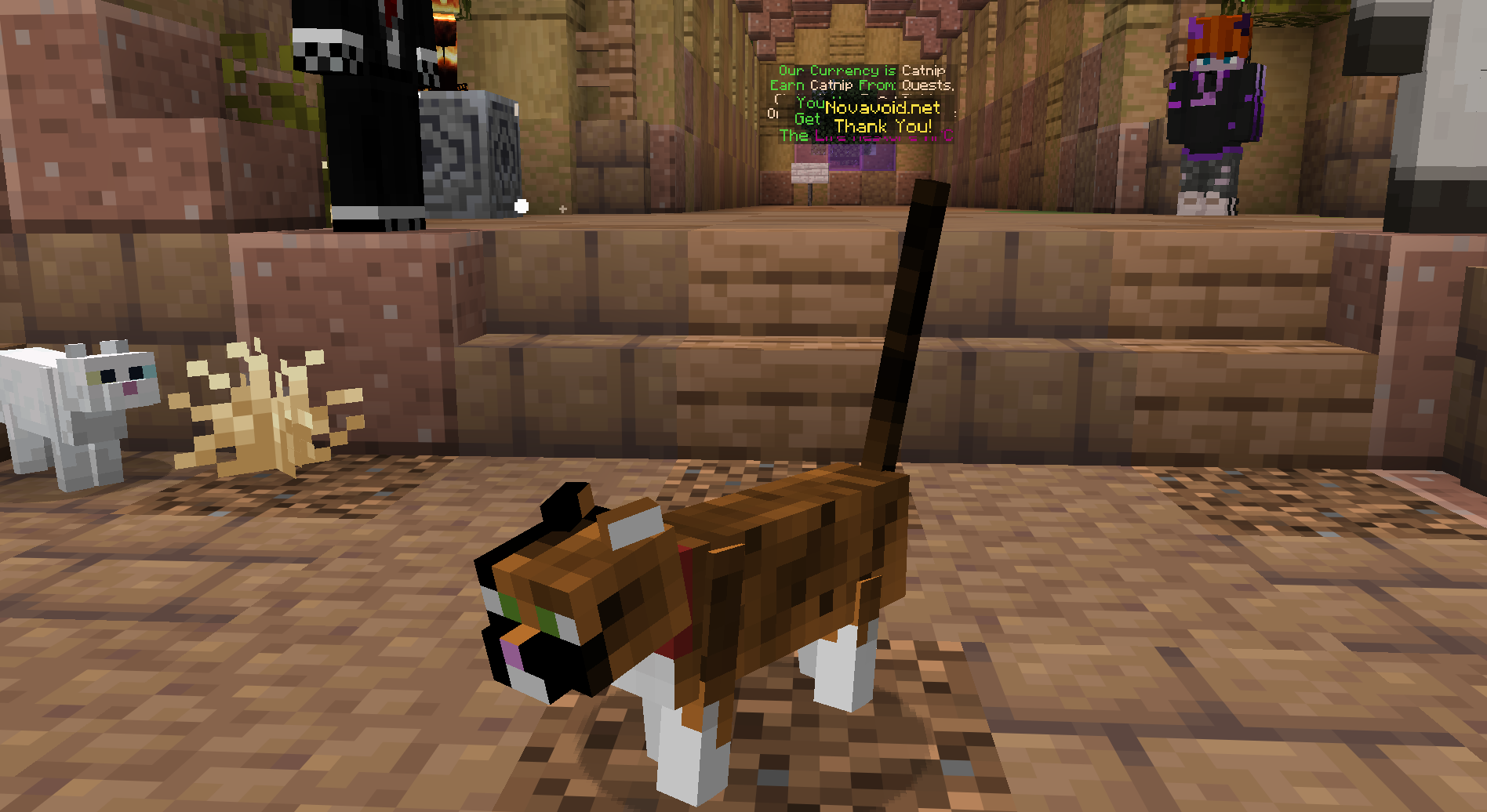 Buttercup Cat — cosmetic Cat Skins item on the NovaVoid Cat Civilization Minecraft server