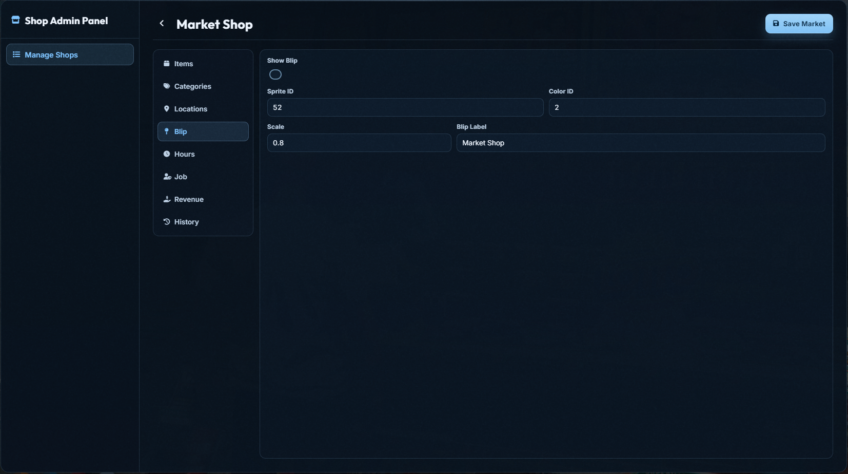 Advanced Shops Creator