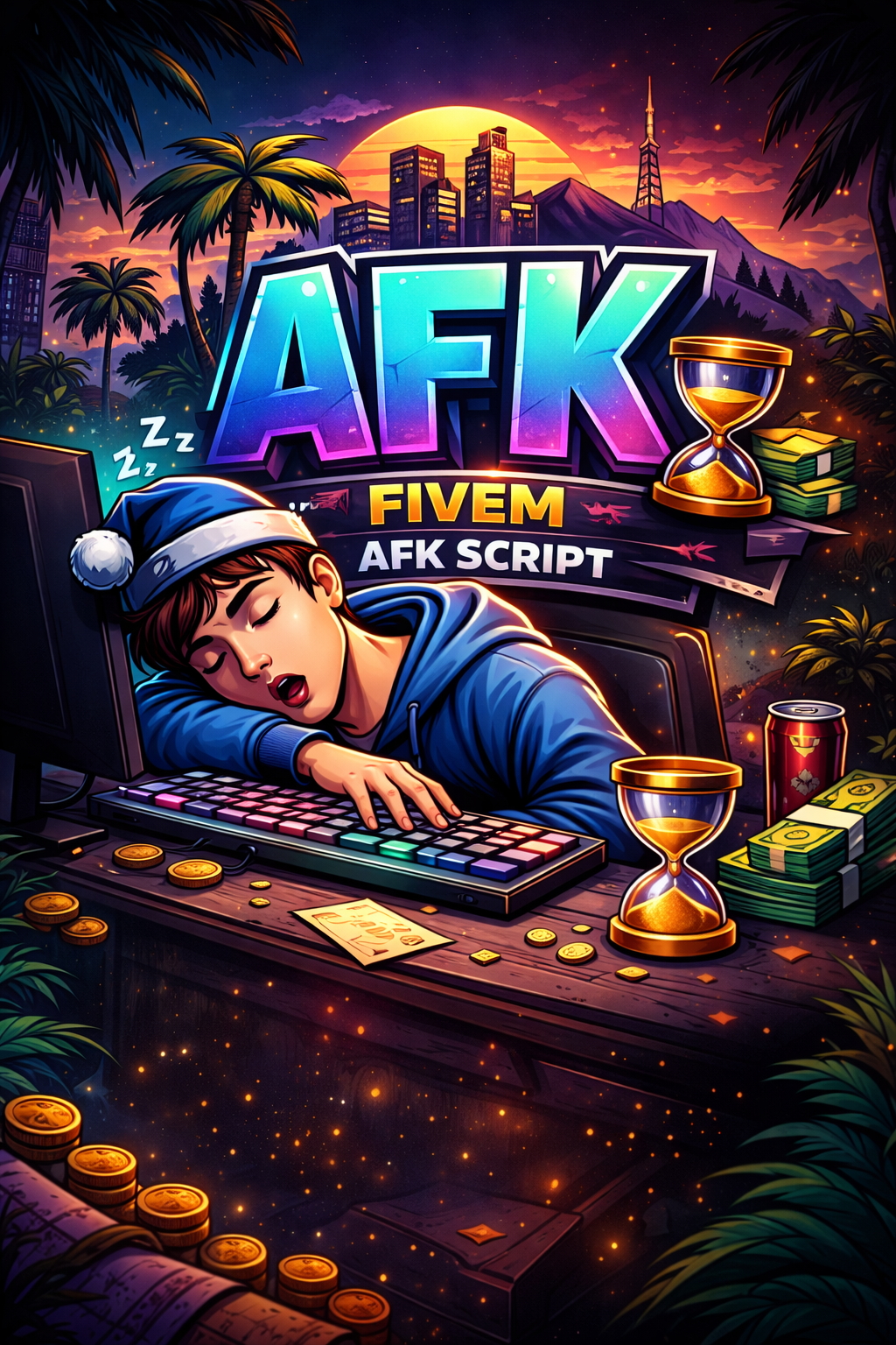 [ESX] AFK Zone & Rewards System 💤