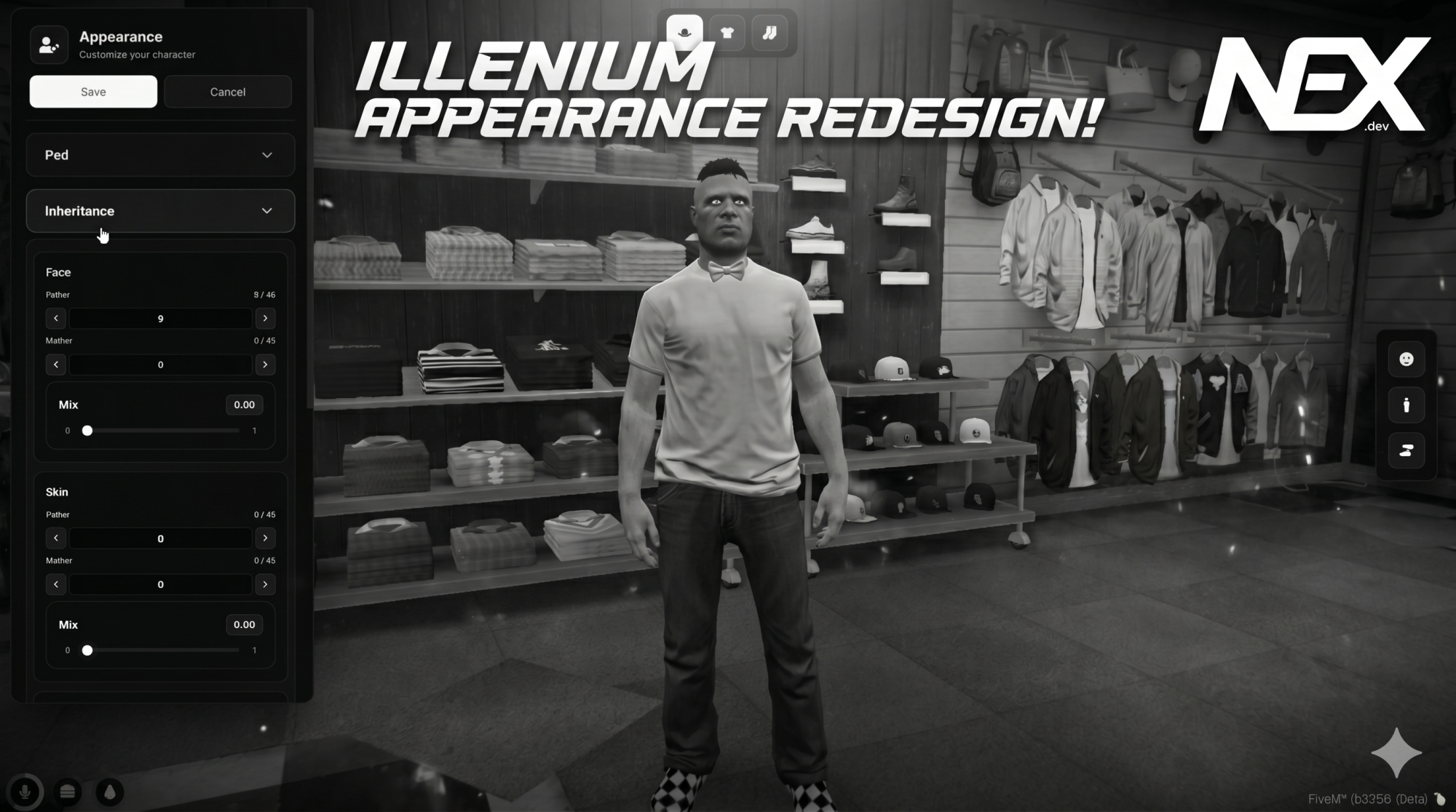 Illenium Appearance Overhaul V1