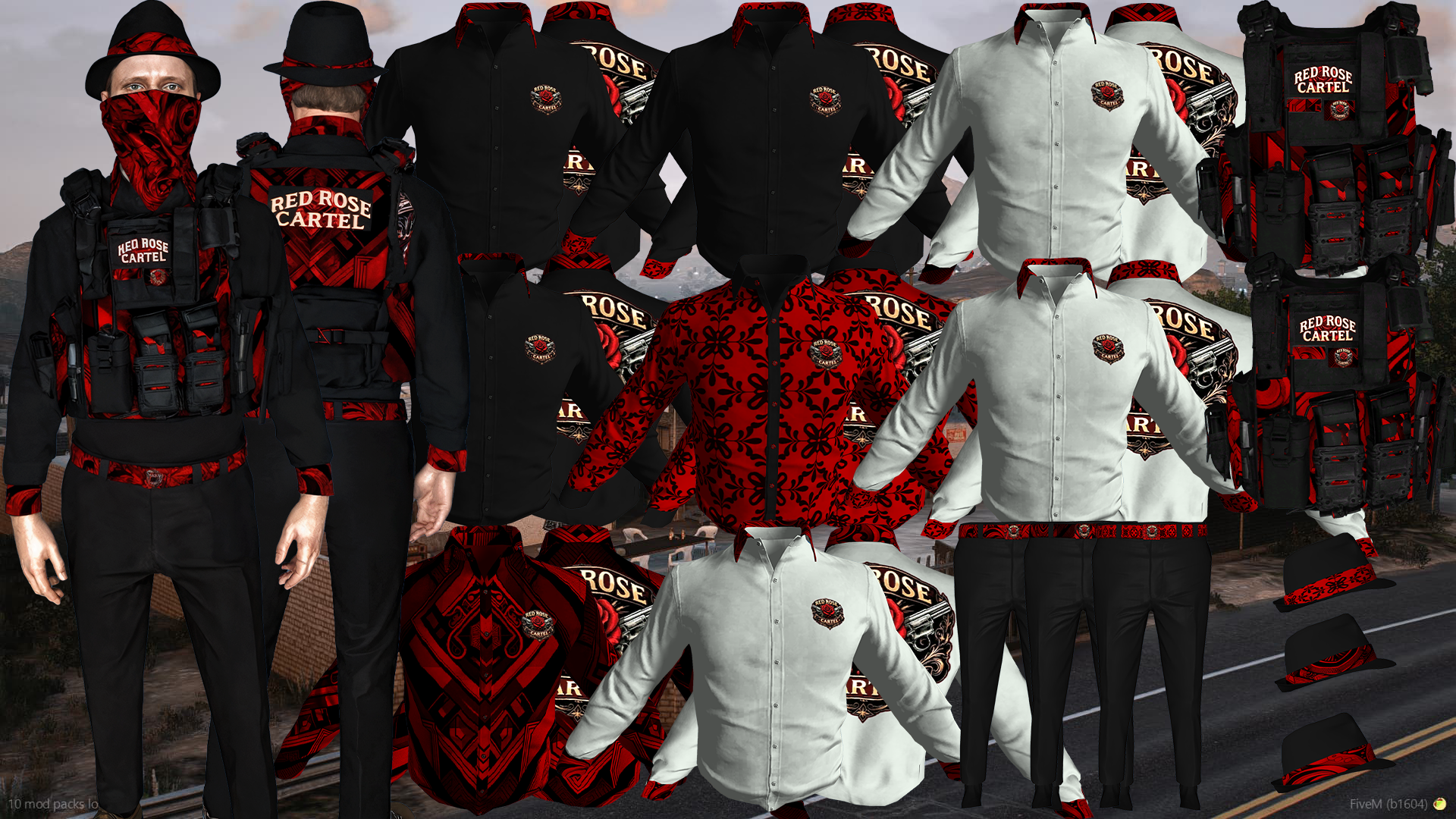 Red Rose Cartel Shirts [Male and Female]