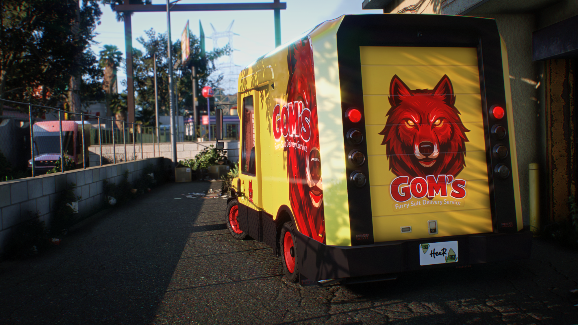 HVY NUTS (Delivery / Box  / Mail Truck)