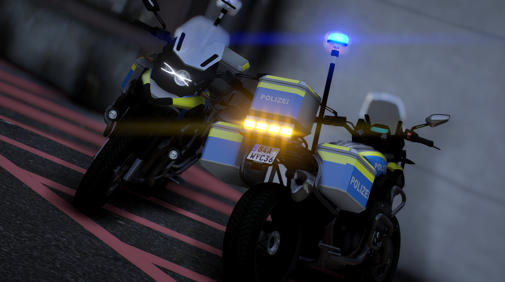Mountainier Mehrzweck Einsatzmotorrad