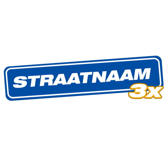 3x Straatnaam Aanvraag