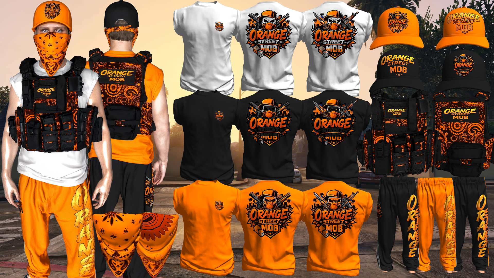 Orange Street Mob Uniform [M+F]