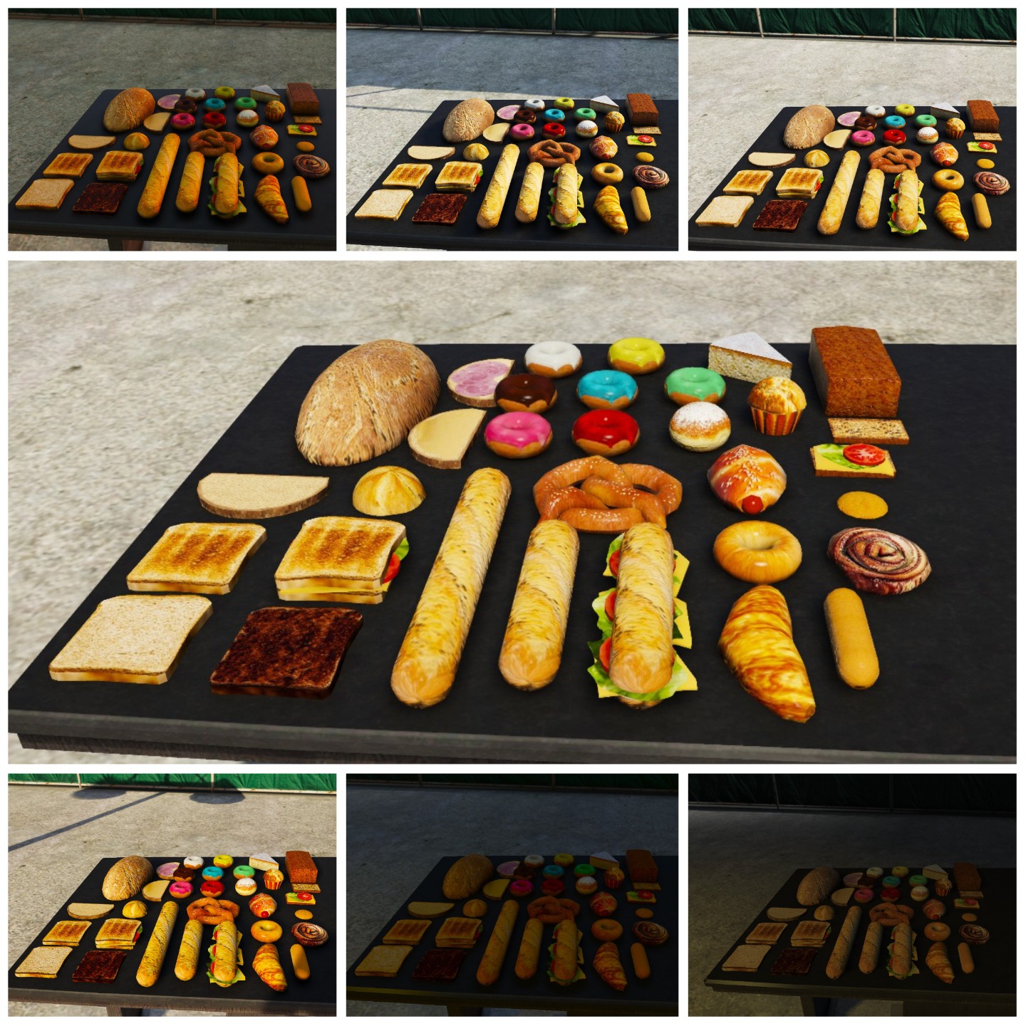 Bakery props