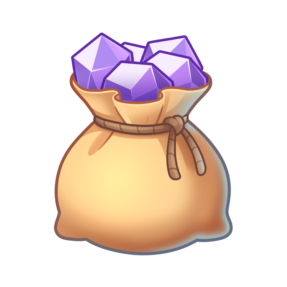 8,500 Crystals