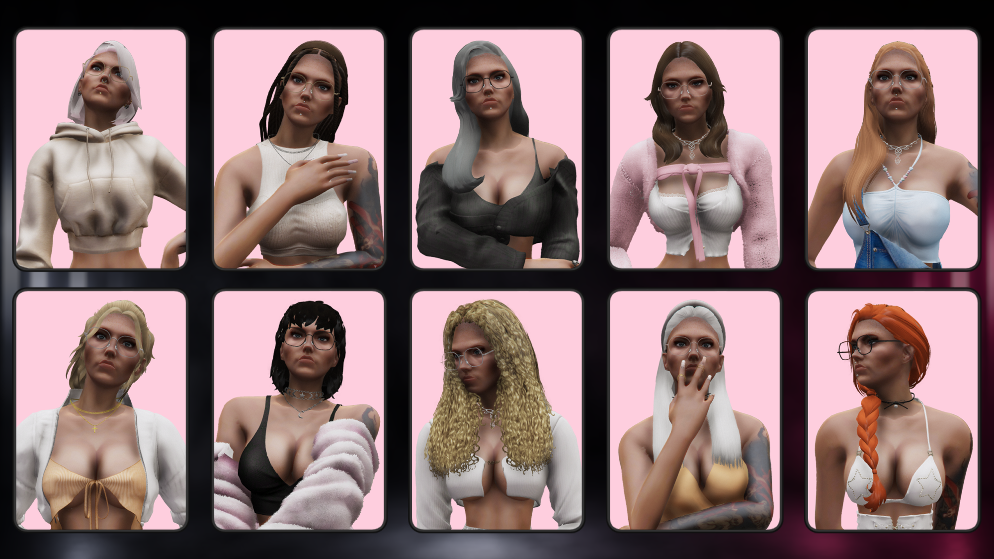 Ultimate Female Hair Pack V2