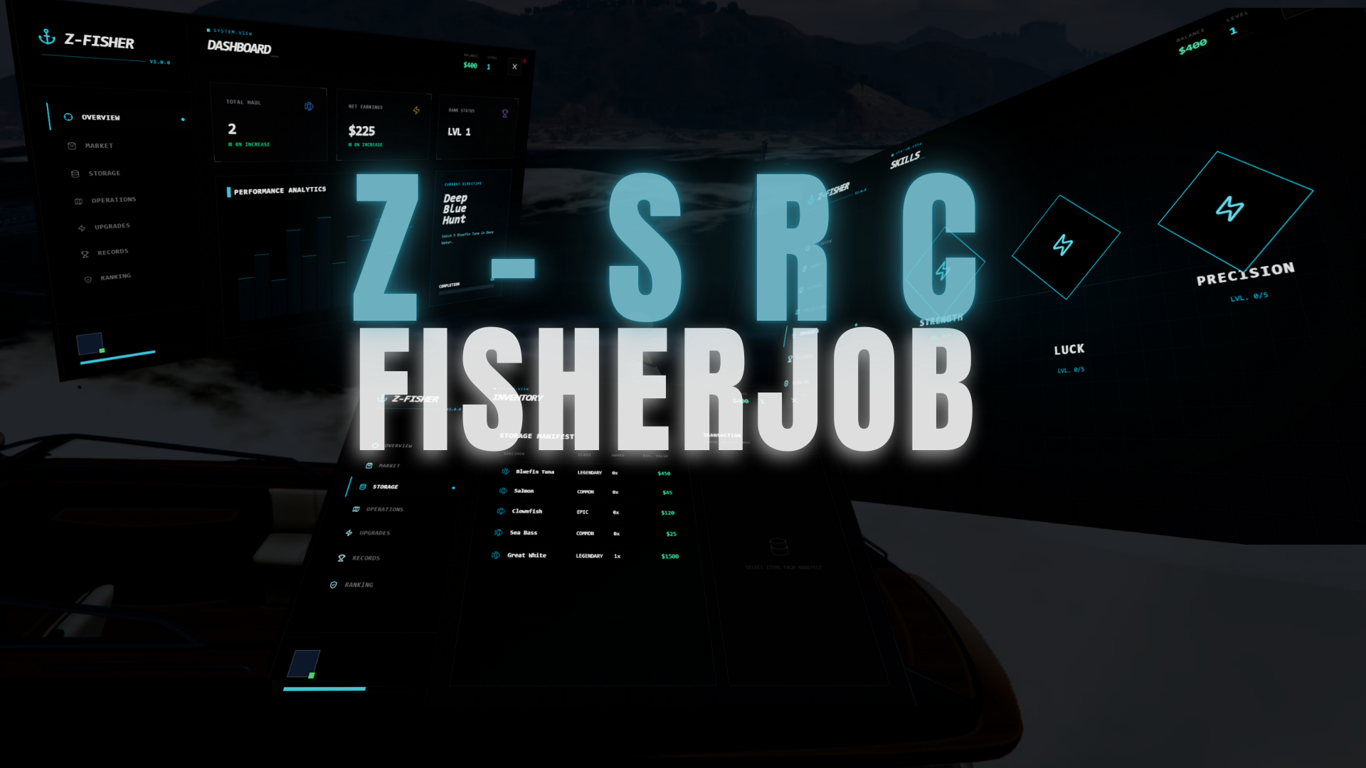 🎣 Z- New Fisher Job