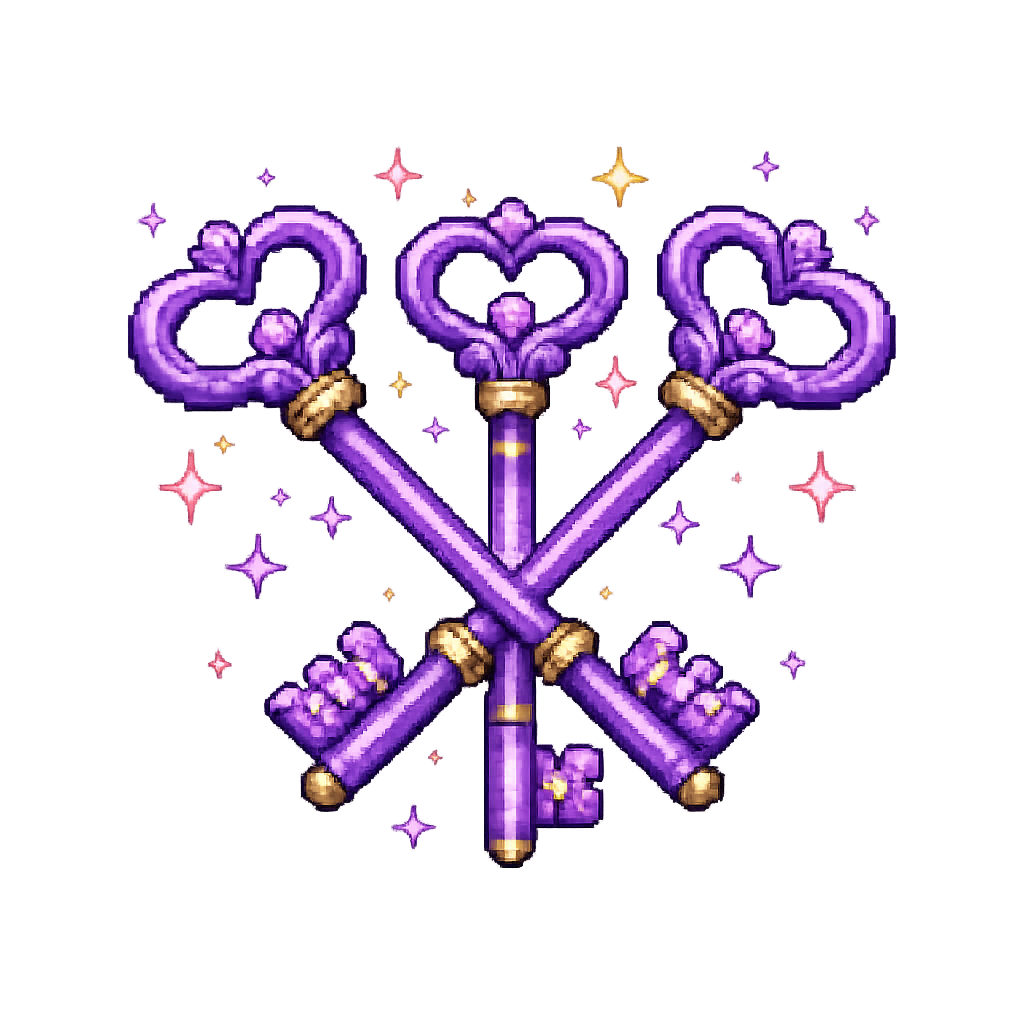 3x Magic Key