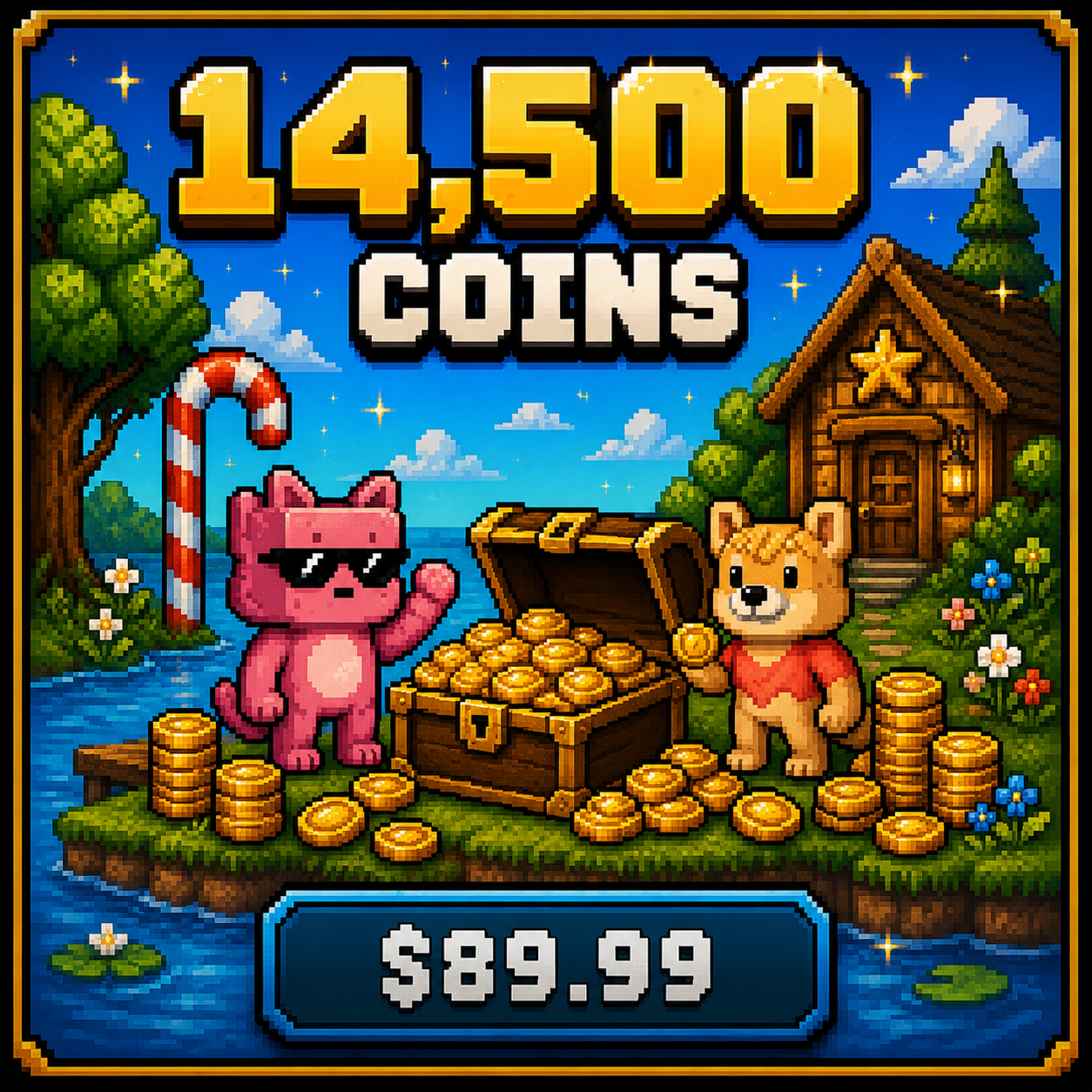 14,500 Coins