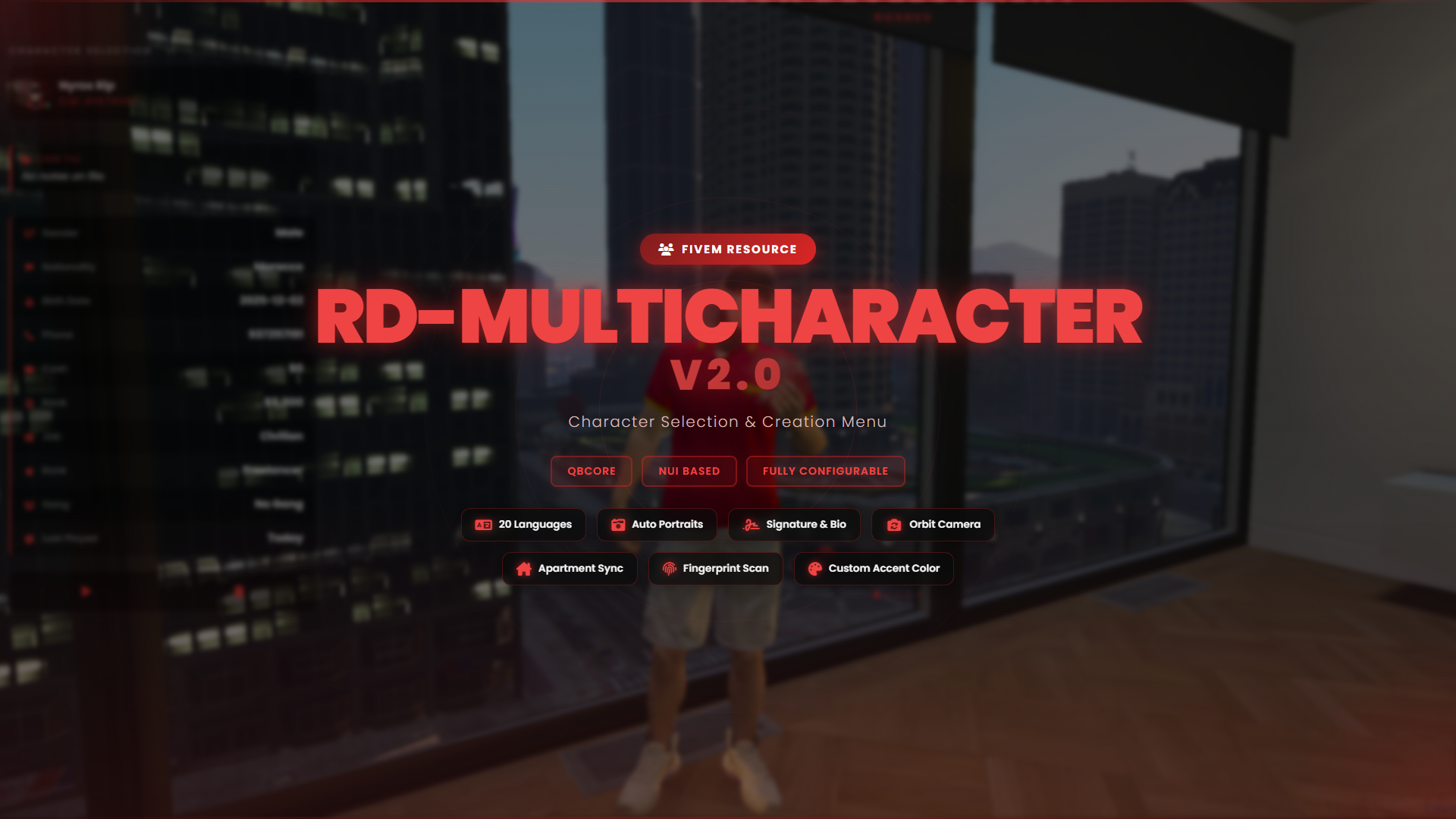 RD MultiCharacter V2.0 | Source Code Edition