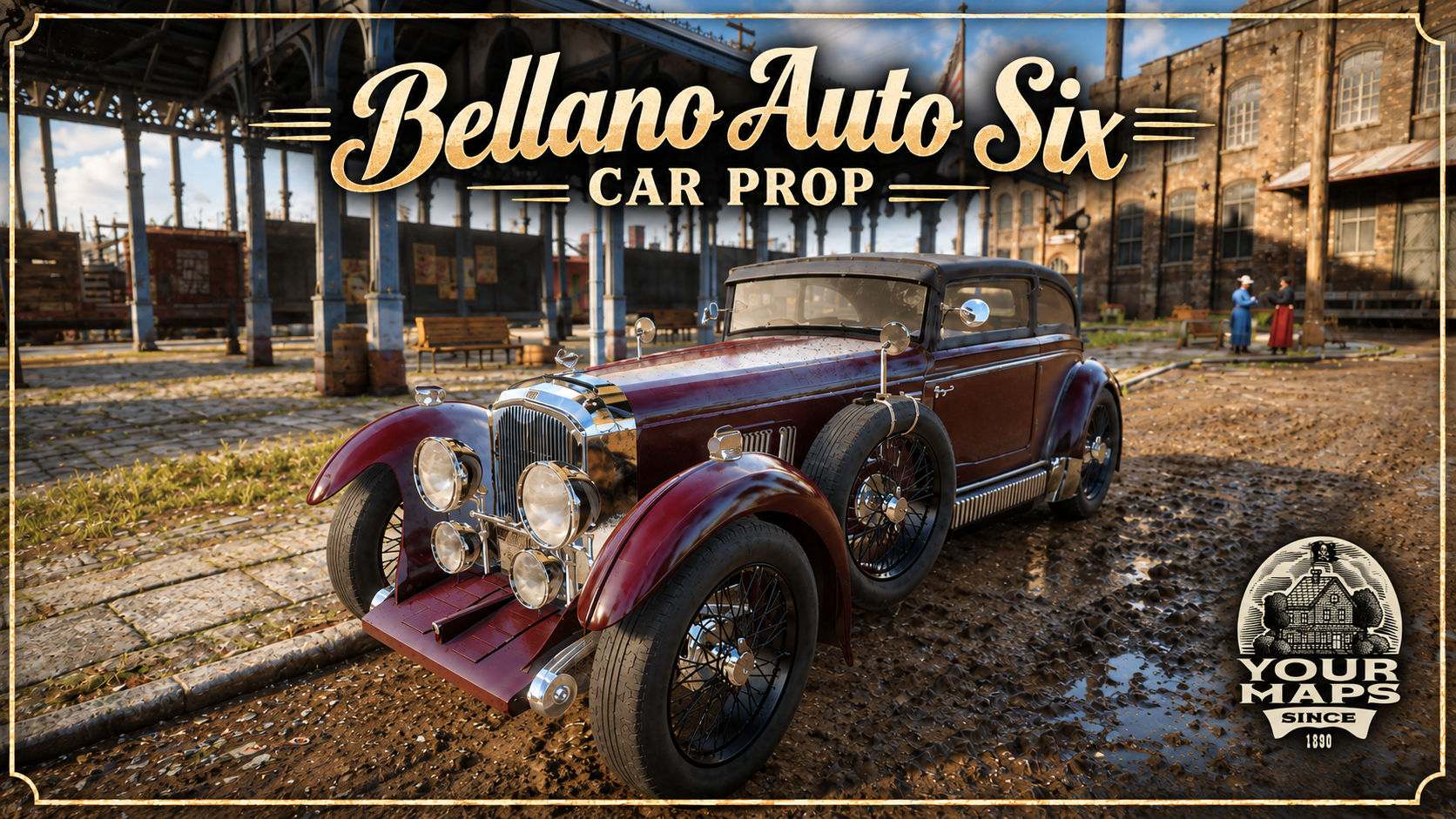 Vintage Bellano Auto Six