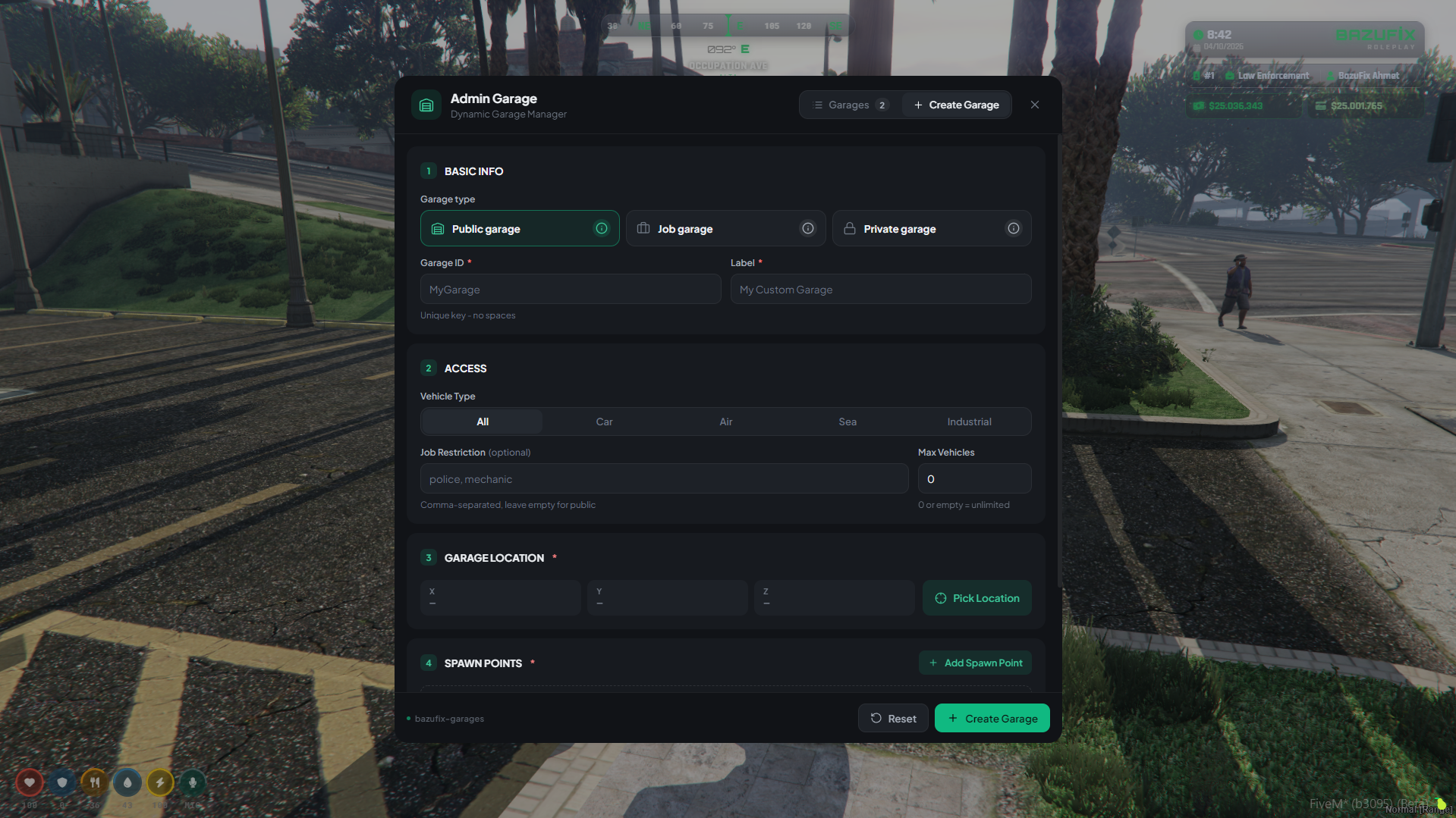 BazuFix Garages V3