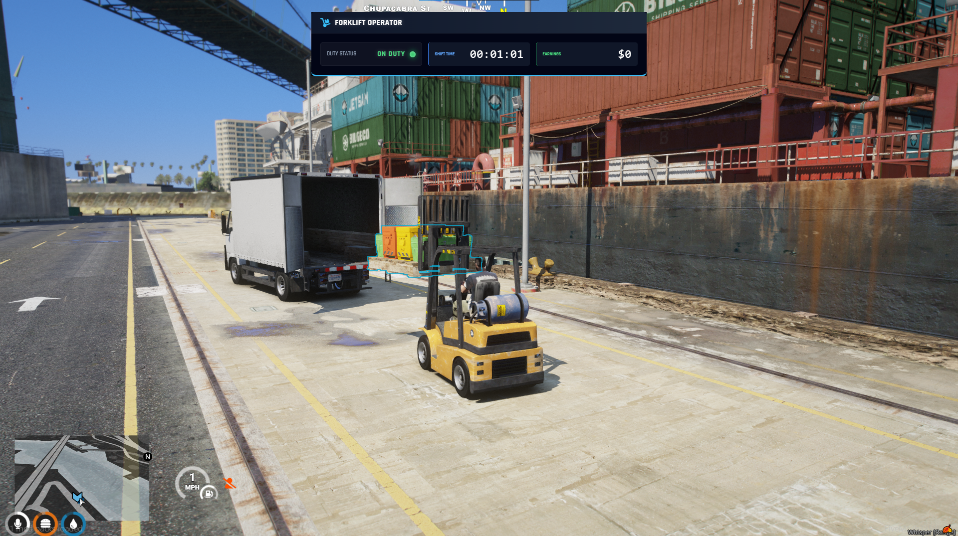 Forklift Job
