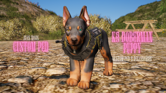 [OPEN] Doberman K9 Puppy Ped