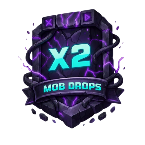 BOOSTS - Double Mob  Dops + Rare Drops