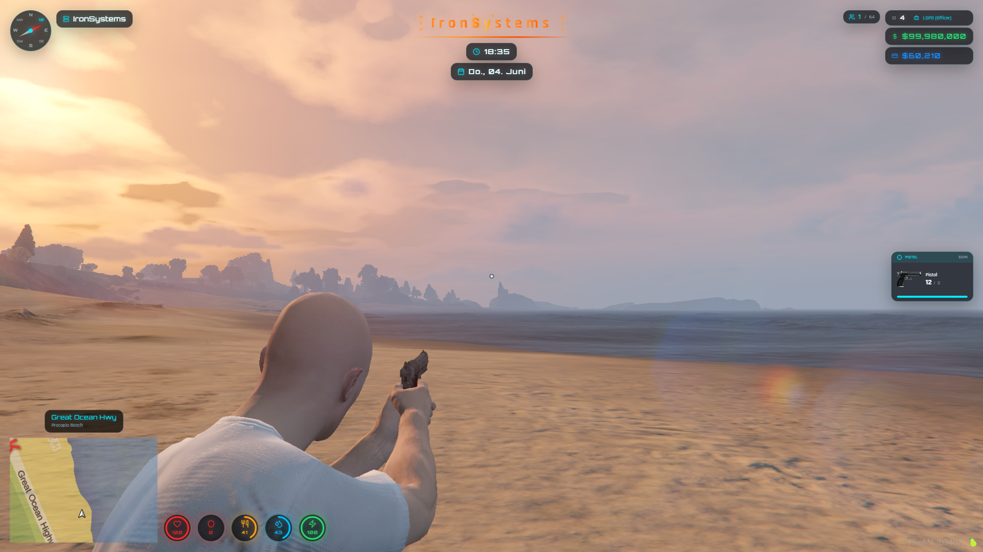 IronSystems Hud