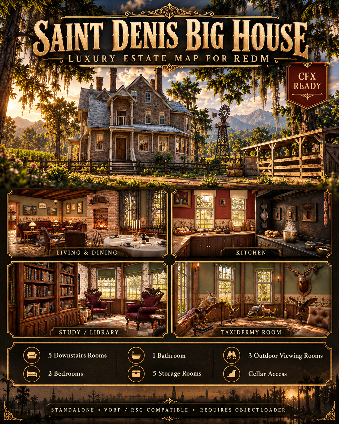 St Denis Big House
