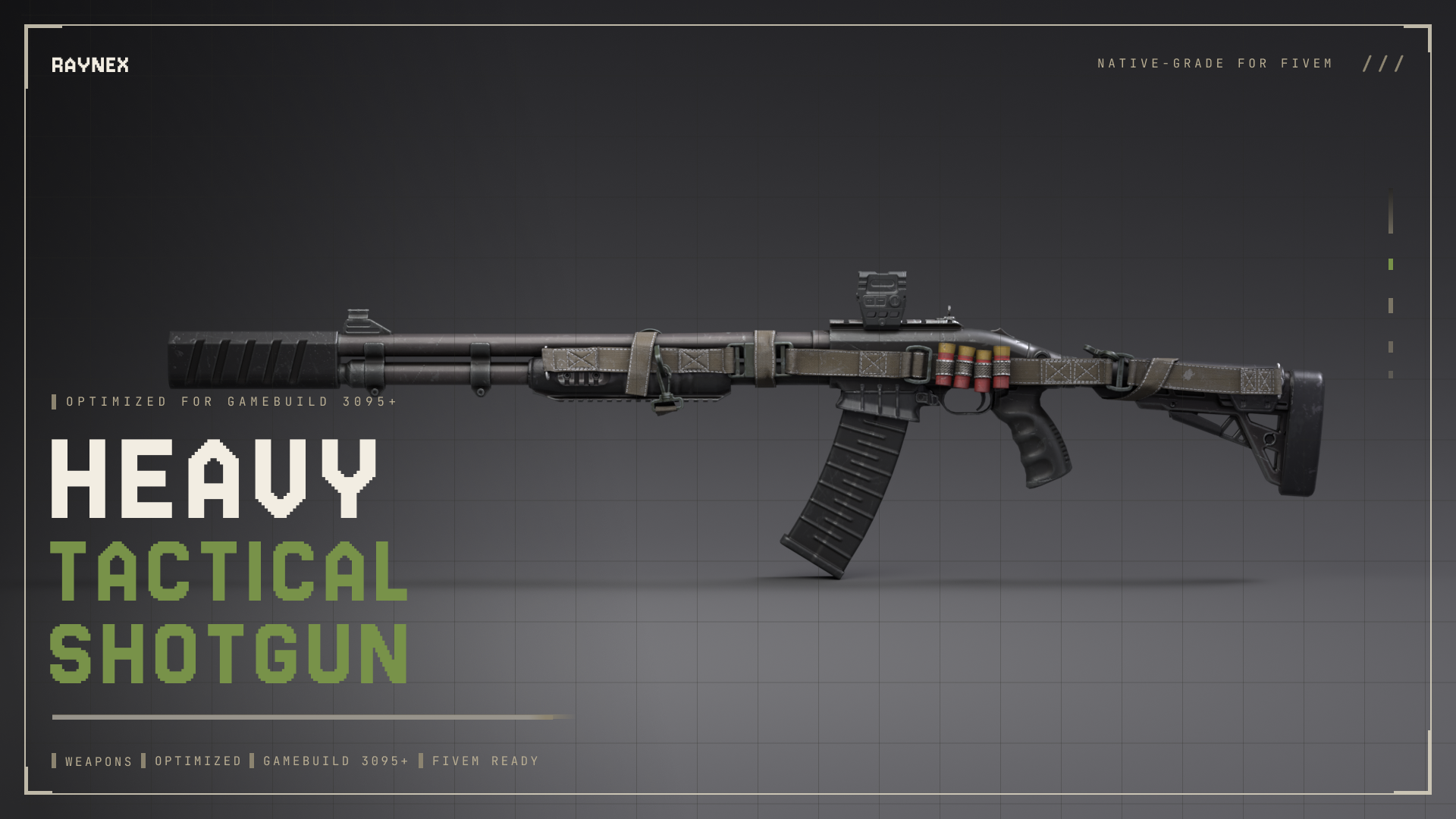 Heavy Tactical Shotgun