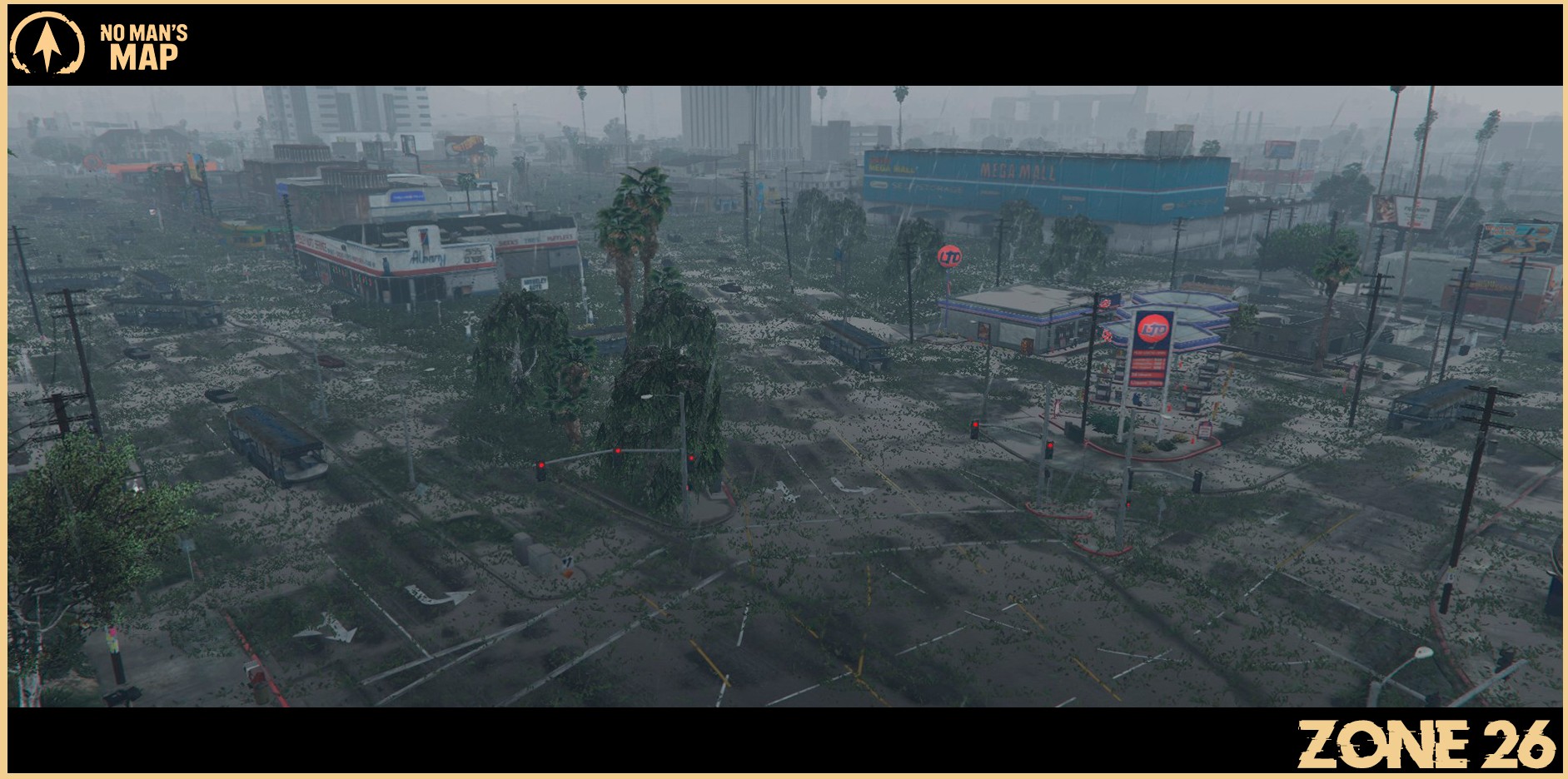 No Man’s Map · Zone 26 / Apocalypse