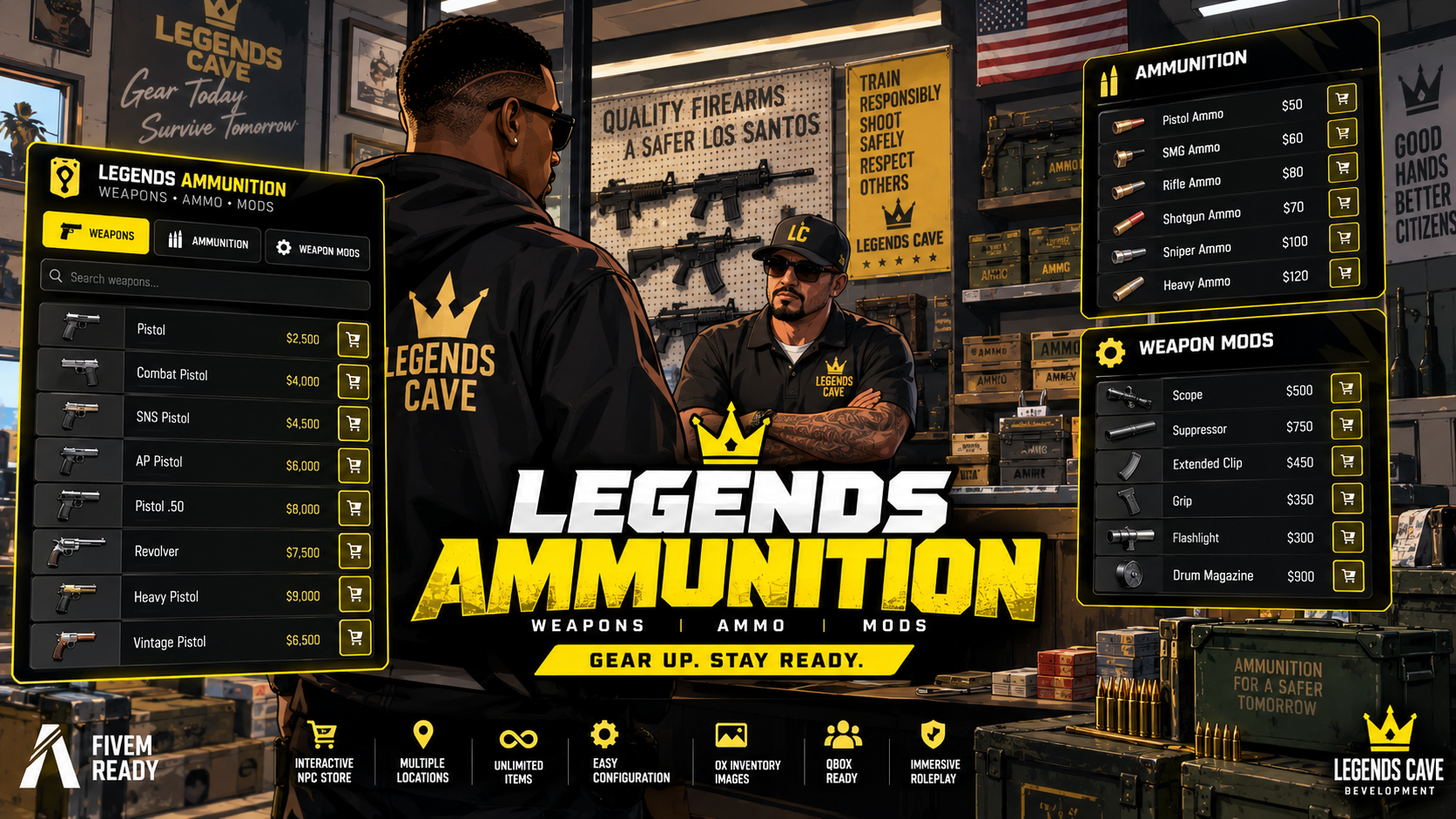 Legends Ammunition product artwork