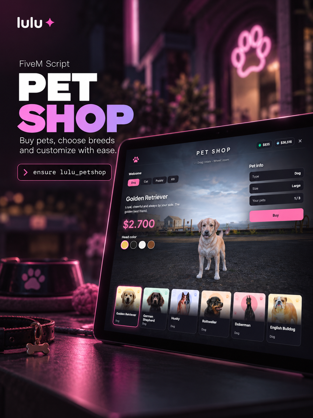 Lulu Pet System
