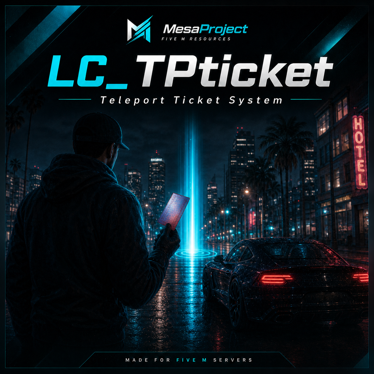LC_TPticket | TPチケット / Teleport Ticket [QBCore + OX]