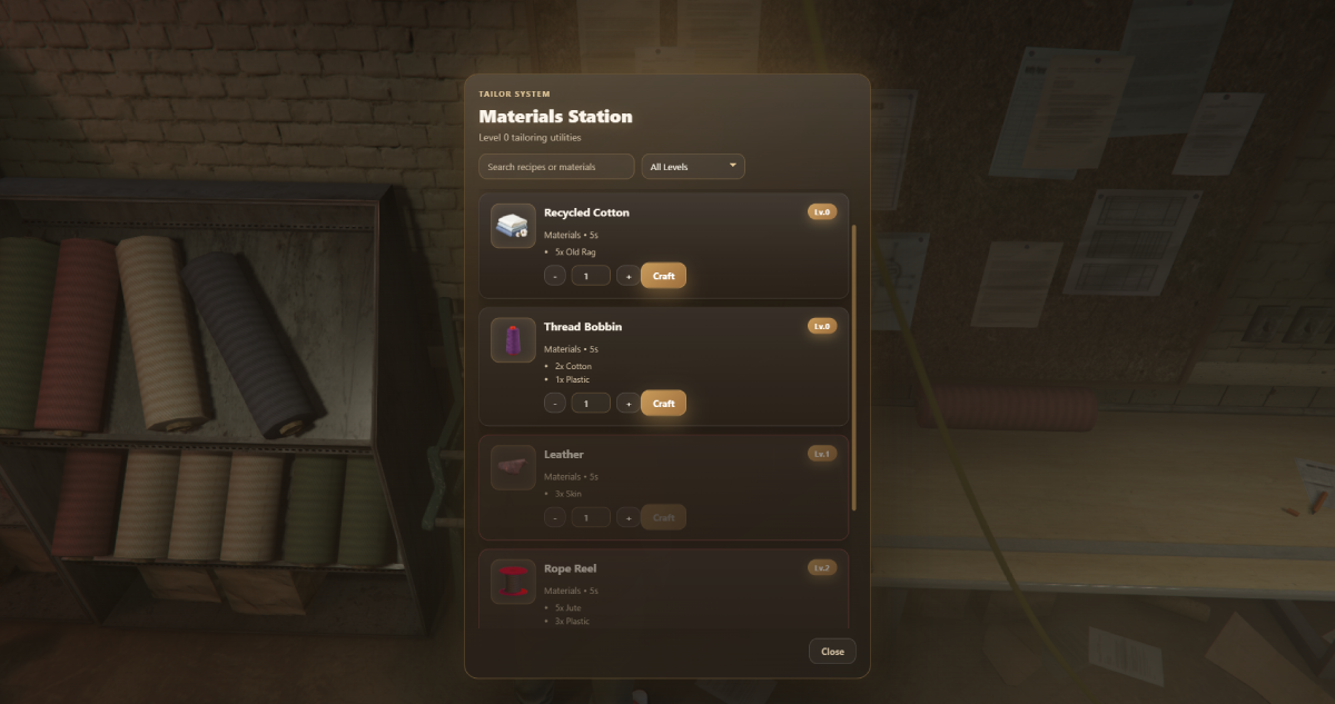 Tailor System