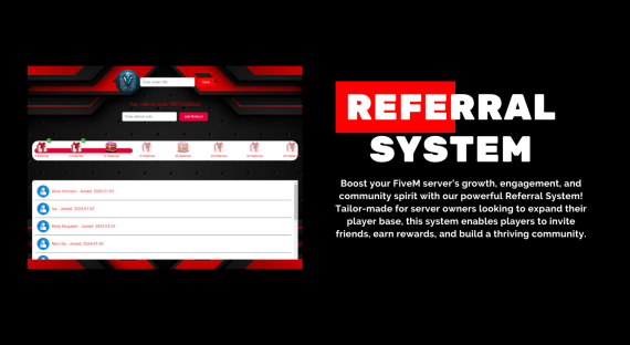 [ESX] REFERRAL SYSTEM | ESCROW