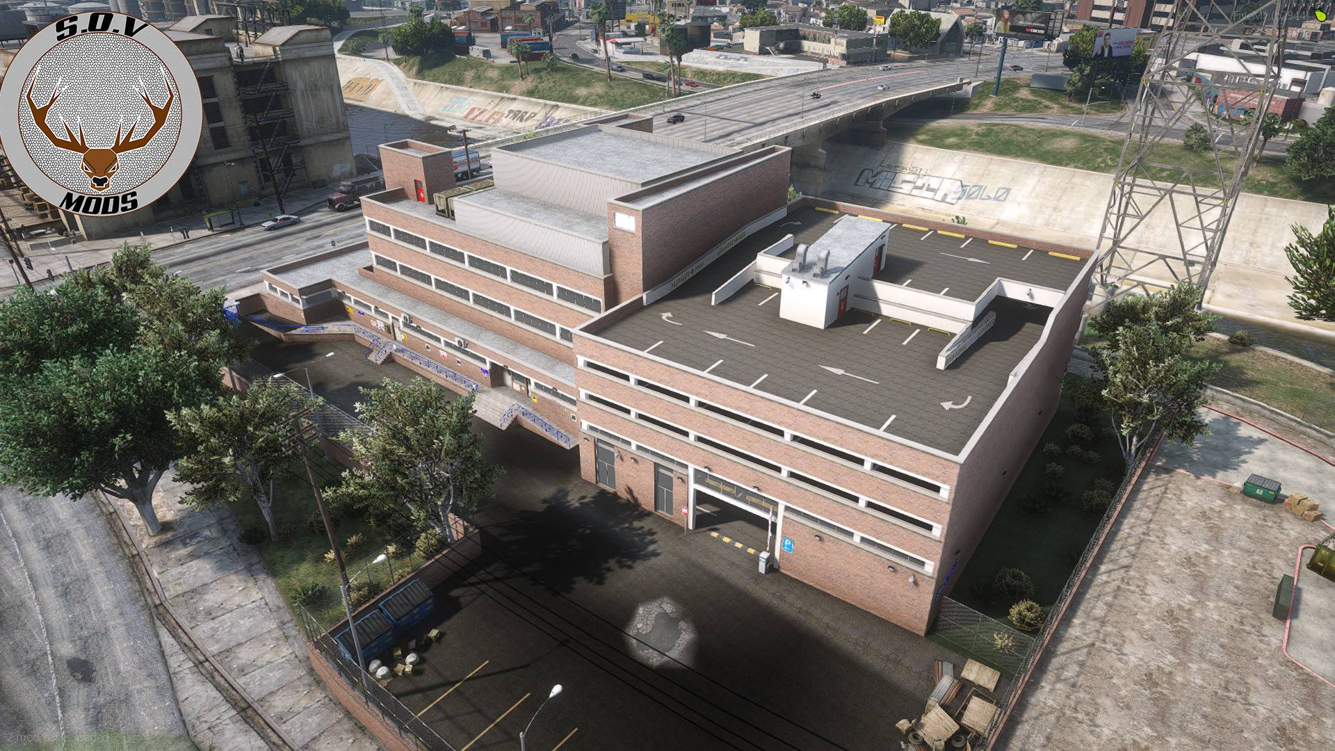 East Los Santos Police Station 01