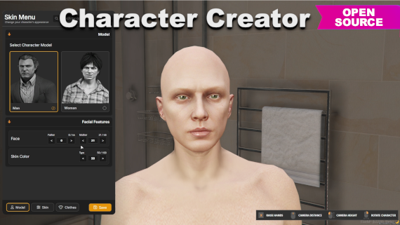 TS Script · FiveM Character Creator | ESX | Fivem [OPEN-SOURCE]